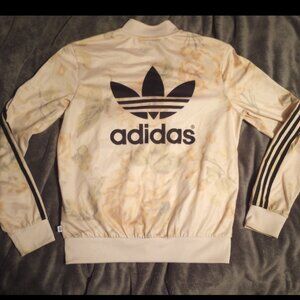 Floral Adidas Track Jacket